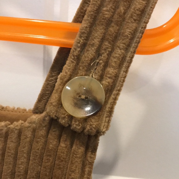 Zara Kids Brown Overall Dress with Brown Buttons - Picture 4 of 5